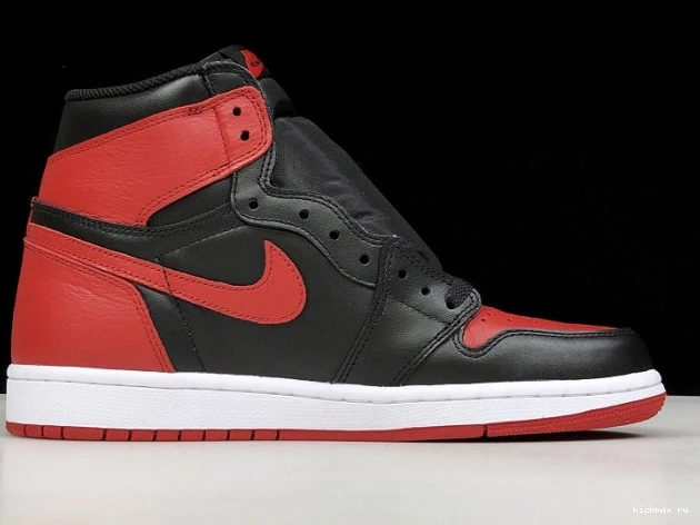 Rep MAX Retro OG 1 555088-001 Jordan Banned High Air 0811